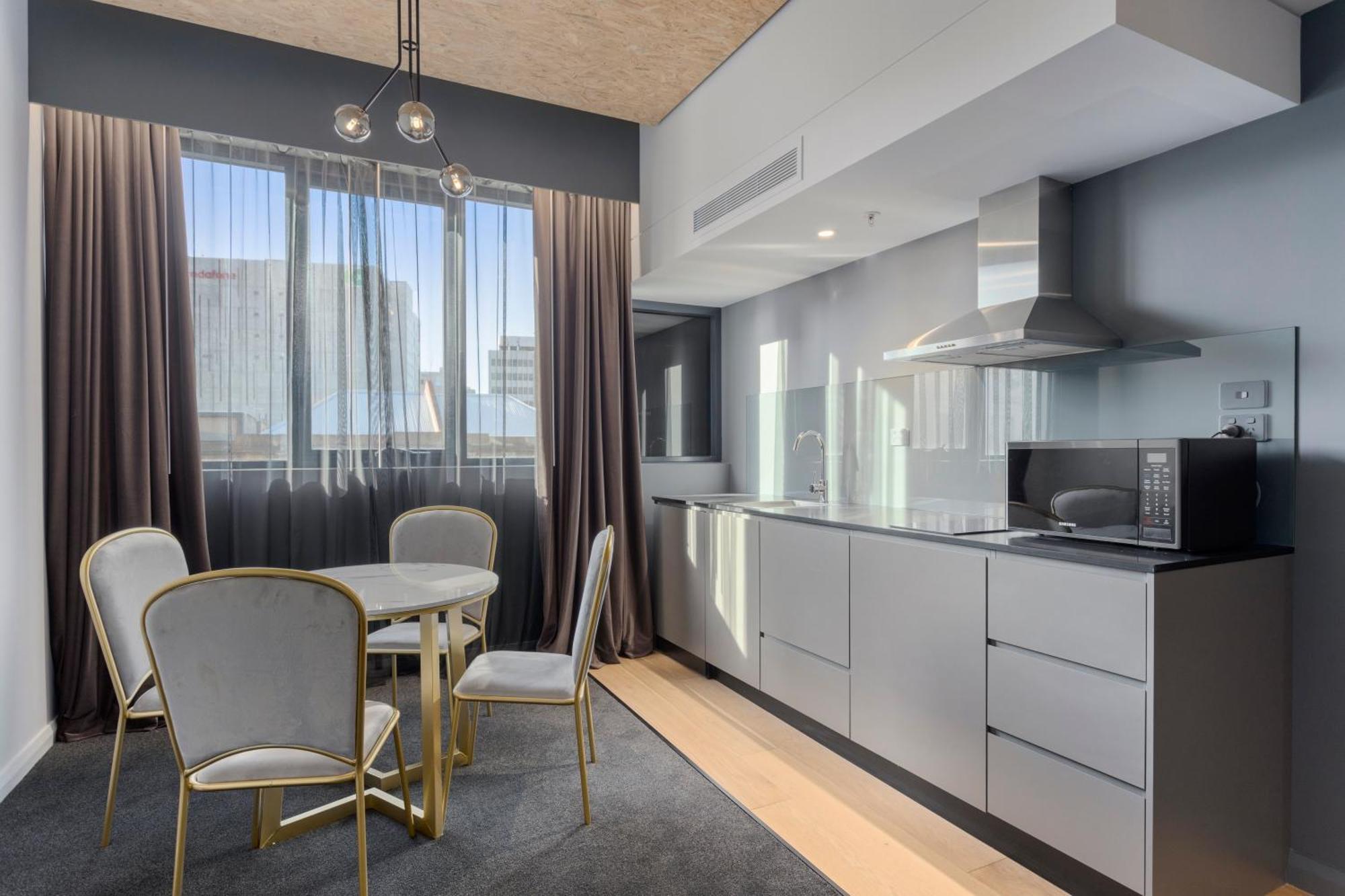 Hobart City Apartments Bilik gambar